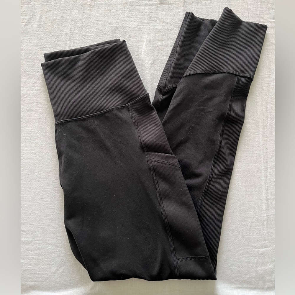 black aerie leggings medium